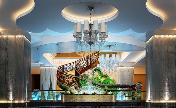 鄭州布達(dá)維嘉時尚主題酒店裝修設(shè)計2，金博大裝飾