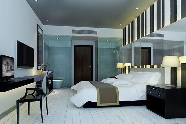 鄭州布達(dá)維嘉時尚主題酒店裝修設(shè)計6，金博大裝飾