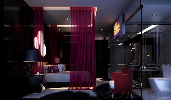 鄭州布達(dá)維嘉時尚主題酒店裝修設(shè)計9，金博大裝飾
