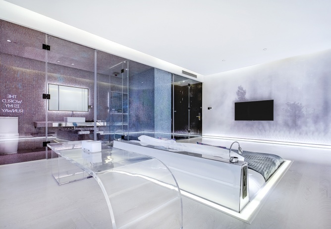 杭州西湖Mylines情侶酒店裝修設(shè)計(jì)(圖8) 杭州西湖Mylines情侶酒店7