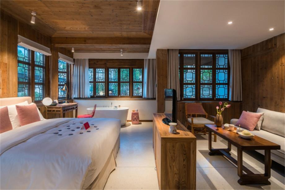 宏村度假酒店設(shè)計鑒賞(圖15) 度假酒店設(shè)計