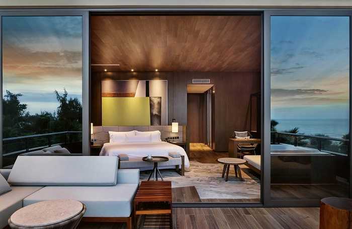 海南石梅灣威斯汀度假酒店裝修設計公司案例(圖4) 海南石梅灣威斯汀度假酒店裝修設計公司案例(圖4)