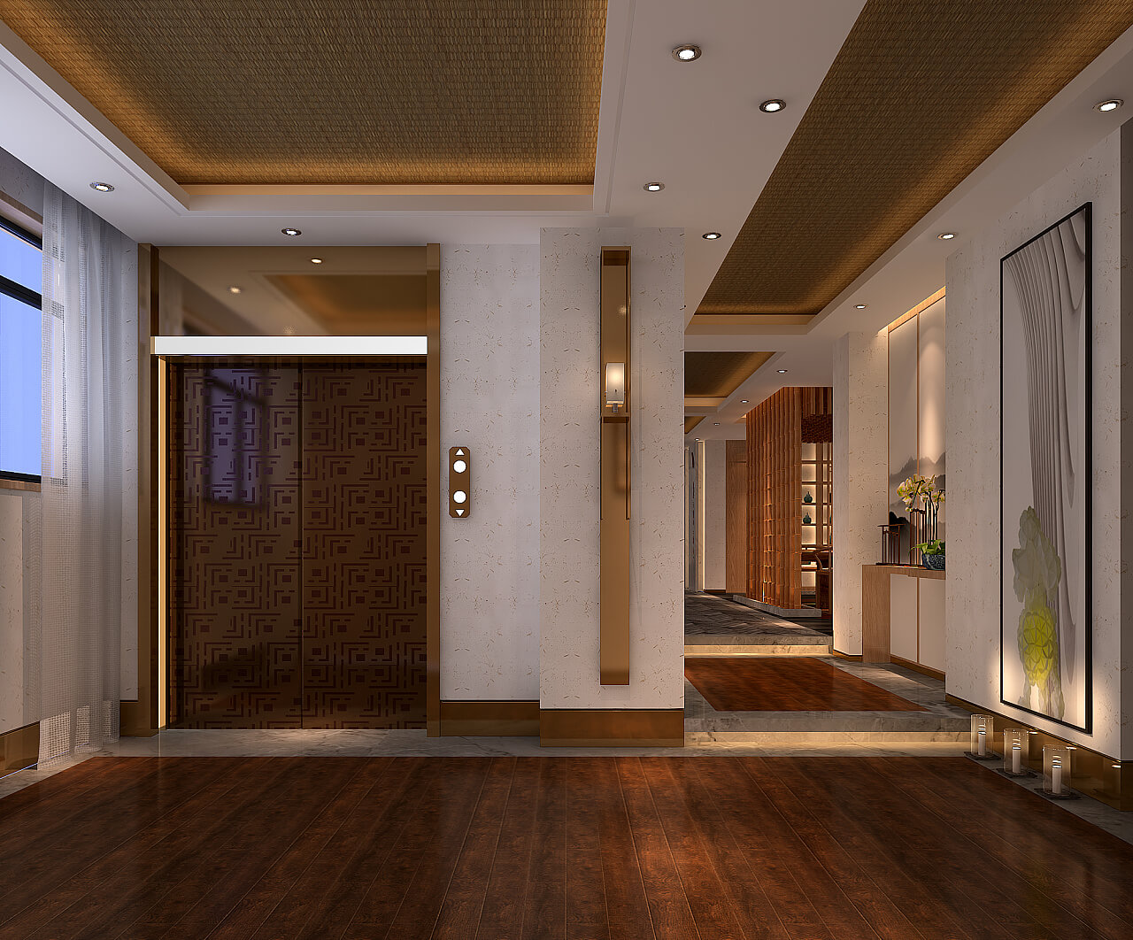 太原婚慶主題酒店裝修設(shè)計公司案例(圖5) 太原婚慶主題酒店裝修設(shè)計公司案例(圖5)