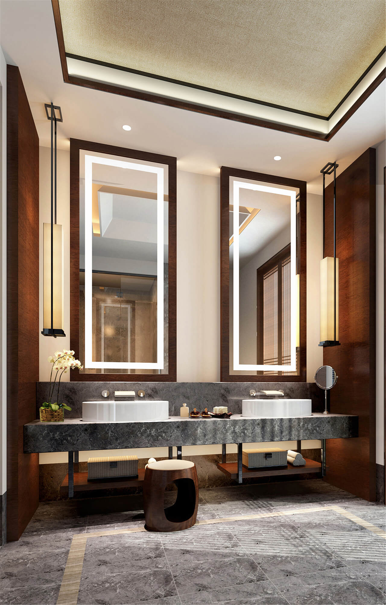 鄭州度假酒店裝修設(shè)計公司案例(圖7)