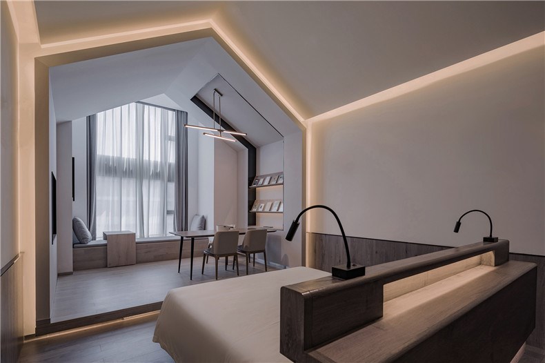 鄭州亞朵酒店裝修公司S主題酒店設計案例(圖12)