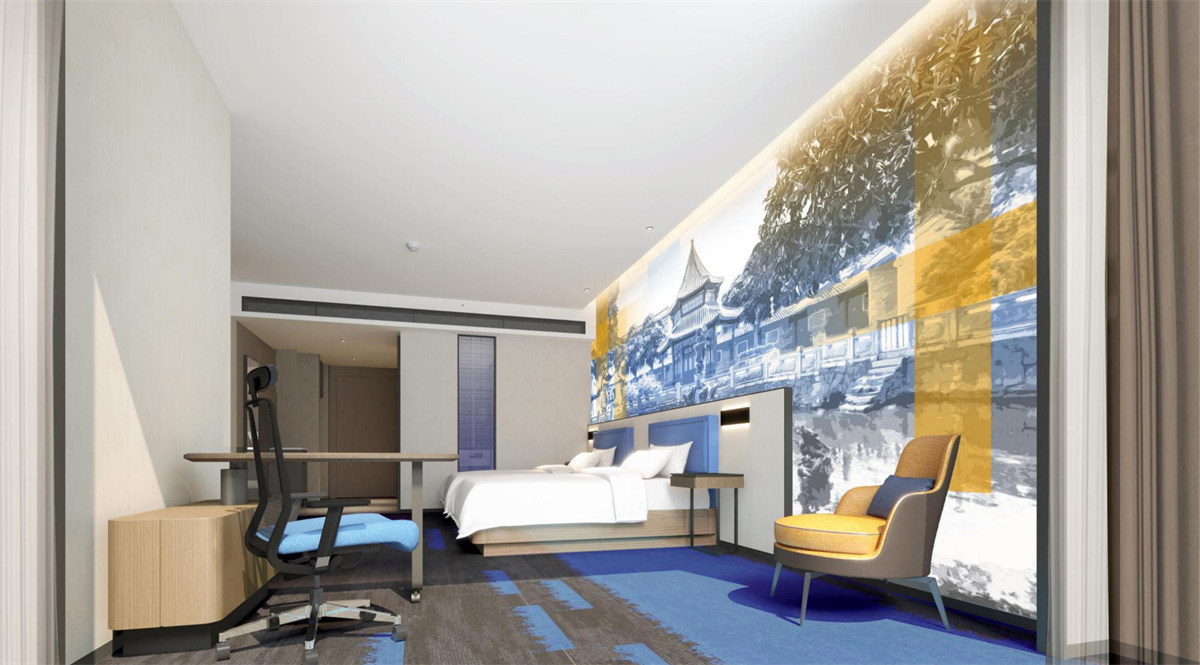 廣東佛山希爾頓歡朋四星級酒店裝修設計(圖16) 廣東佛山希爾頓歡朋四星級酒店裝修設計(圖16)