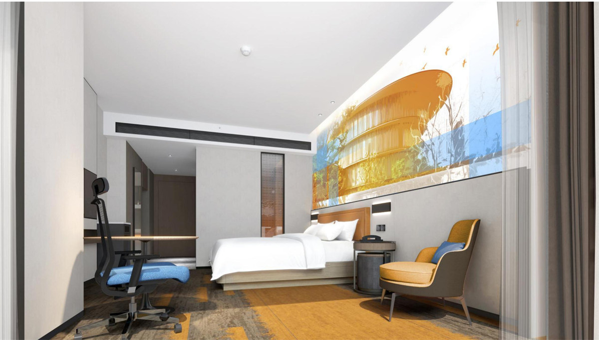 廣東佛山希爾頓歡朋四星級酒店裝修設計(圖14) 廣東佛山希爾頓歡朋四星級酒店裝修設計(圖14)