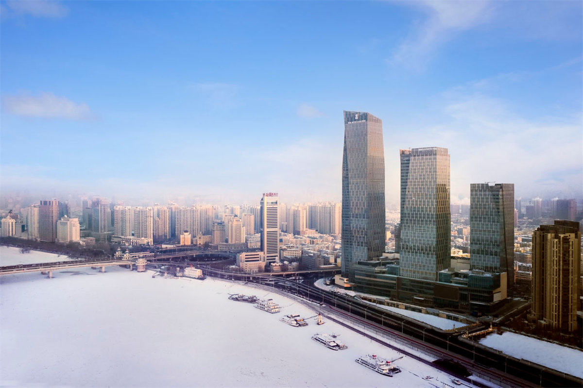 哈爾濱富力麗思卡爾頓五星級酒店裝修設計方案(圖1)