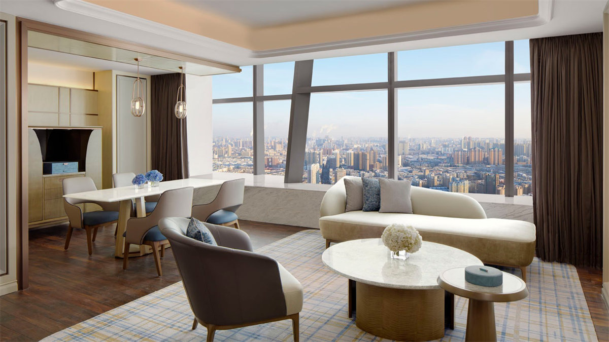 哈爾濱富力麗思卡爾頓五星級酒店裝修設計方案(圖8)