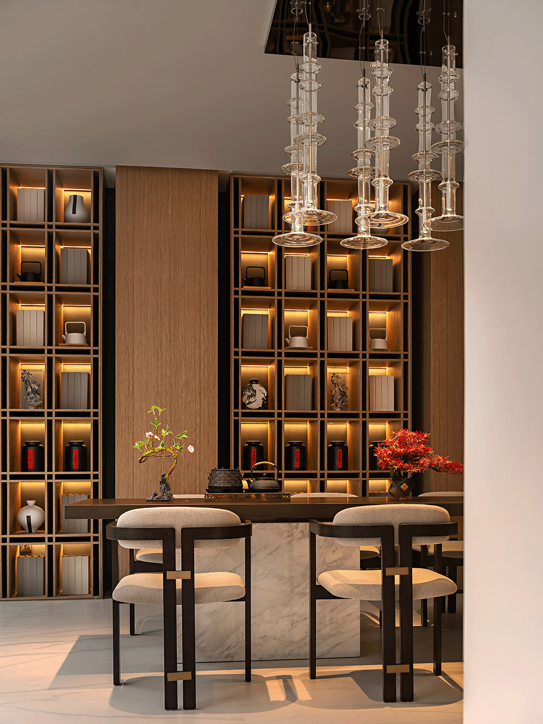 12000平現(xiàn)代新中式酒店式公寓裝修設(shè)計案例(圖4) 12000平現(xiàn)代新中式酒店式公寓裝修設(shè)計案例(圖4)