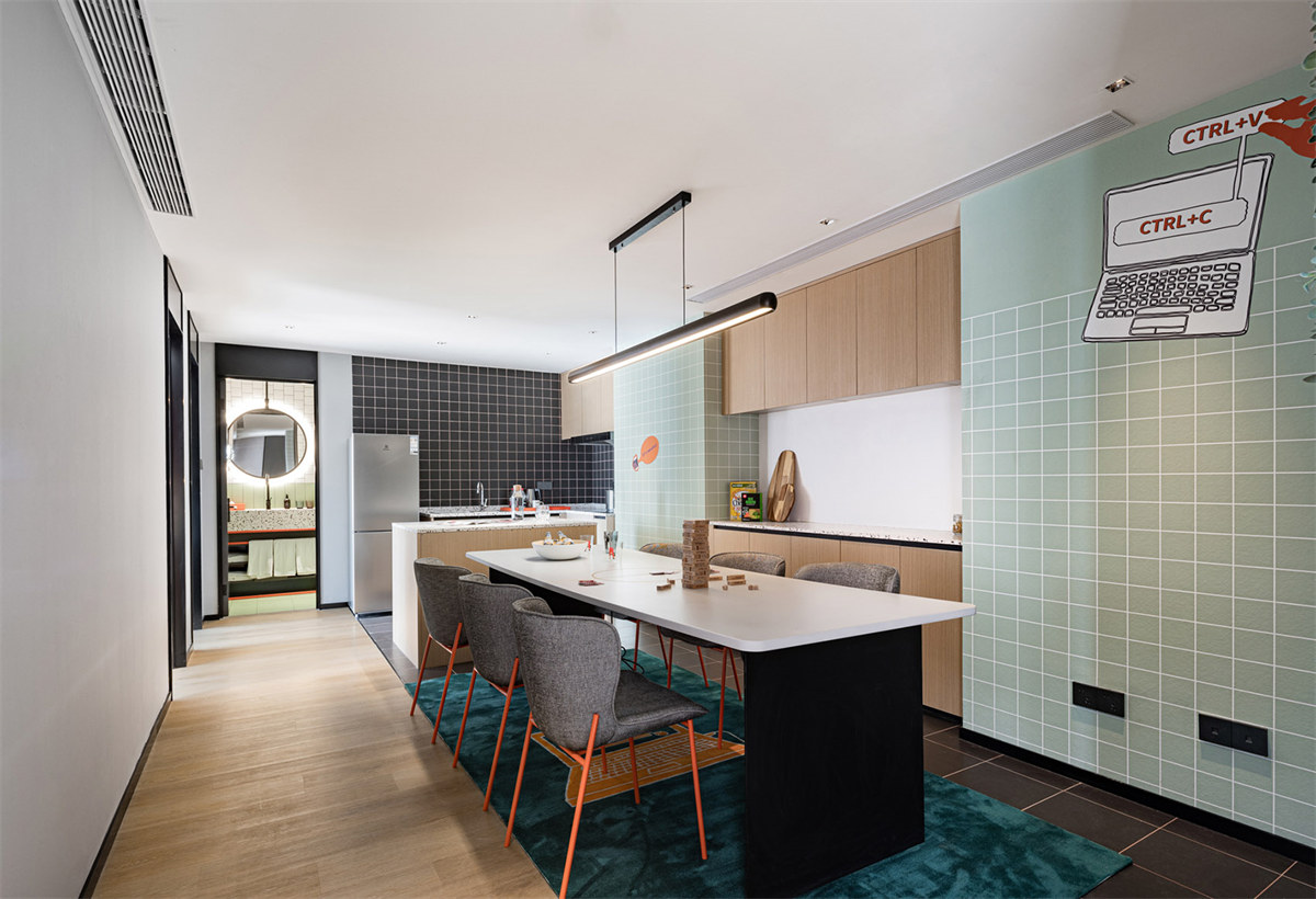 針對(duì)智能一代的LYF新潮共享酒店式公寓設(shè)計(jì)方案(圖13)