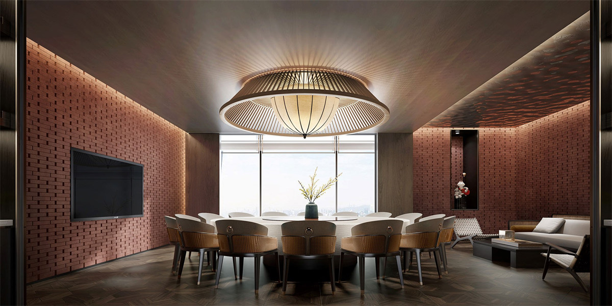 德陽文悅花園四星級(jí)度假酒店裝修設(shè)計(jì)效果圖(圖10)