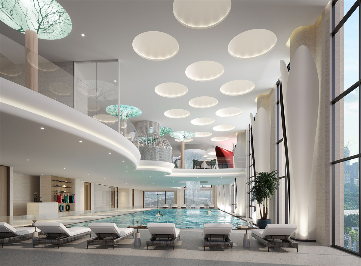 德陽文悅花園四星級(jí)度假酒店裝修設(shè)計(jì)效果圖(圖15)