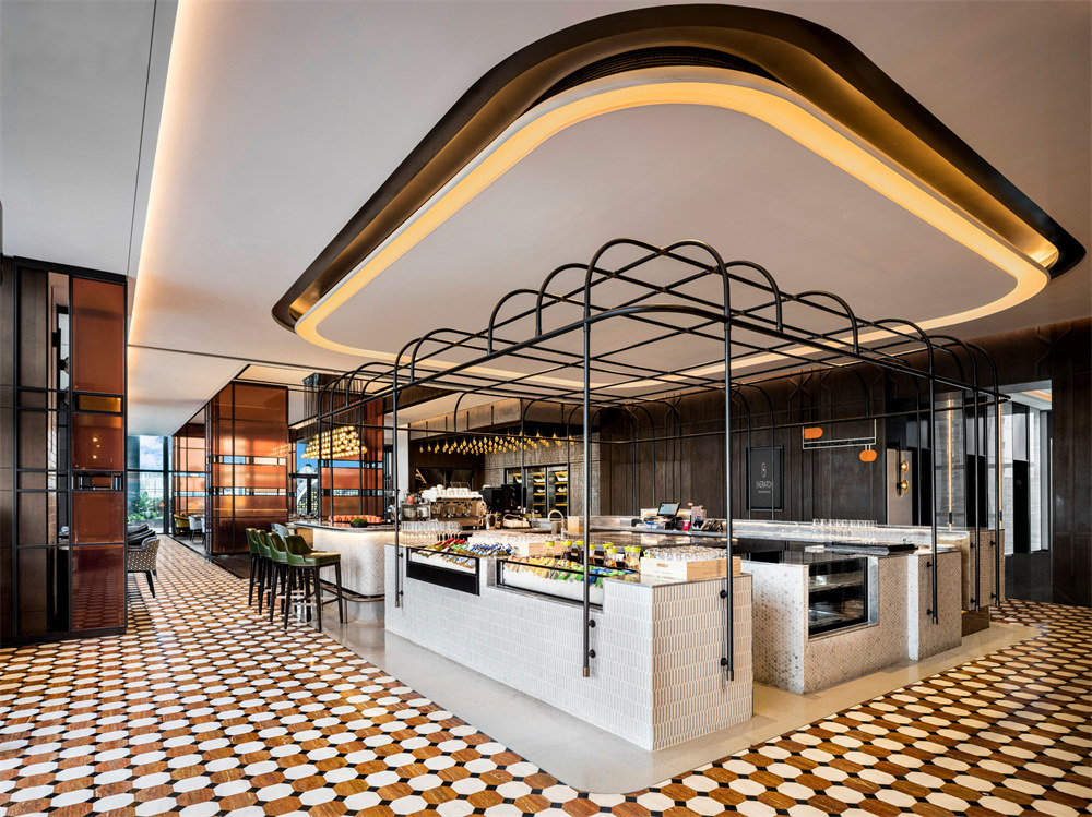 成都恒邦天府喜來登五星級酒店裝修設(shè)計案例(圖3) 成都恒邦天府喜來登五星級酒店裝修設(shè)計案例(圖3)