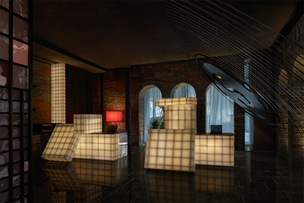 寧波萬科濱江奧體中心亞朵S酒店裝修設計方案(圖4) 寧波萬科濱江奧體中心亞朵S酒店裝修設計方案(圖4)