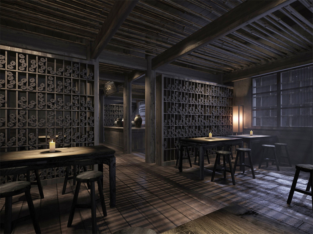 西山居武俠主題酒店裝修設(shè)計(jì)方案(圖5) 西山居武俠主題酒店裝修設(shè)計(jì)方案(圖5)