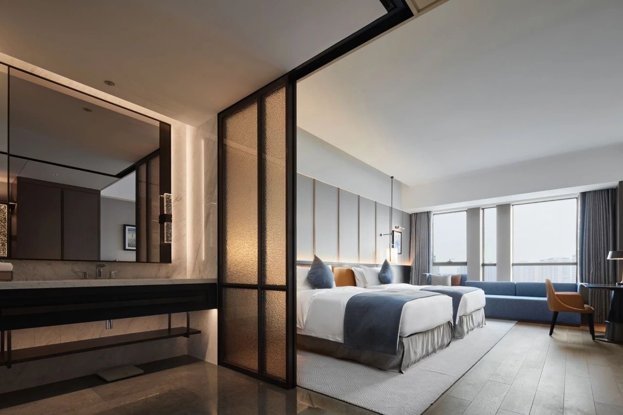 當(dāng)代藝術(shù)融合歷史  雄安新區(qū)溫德姆酒店裝修設(shè)計(jì)(圖9)