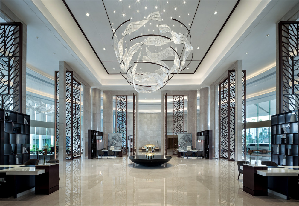 四川遂寧觀音湖圣蓮島萬(wàn)豪酒店裝修設(shè)計(jì)案例(圖2) 四川遂寧觀音湖圣蓮島萬(wàn)豪酒店裝修設(shè)計(jì)案例(圖2)