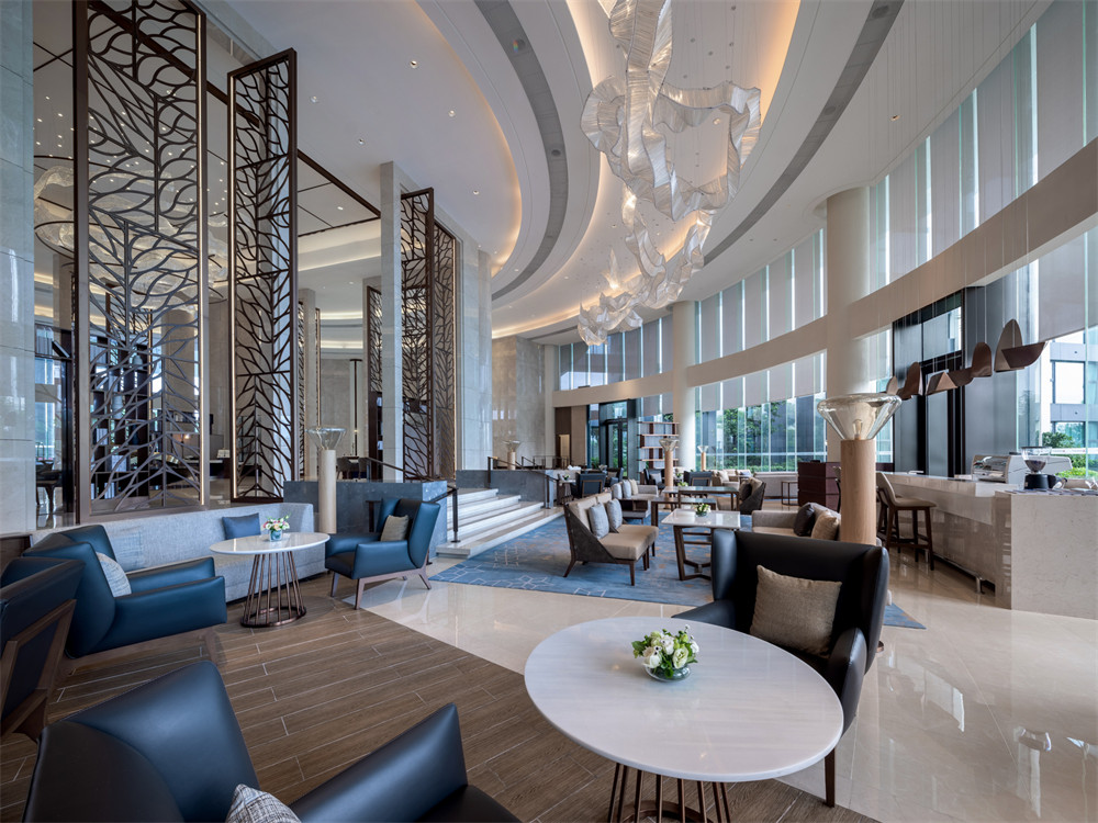 四川遂寧觀音湖圣蓮島萬(wàn)豪酒店裝修設(shè)計(jì)案例(圖3) 四川遂寧觀音湖圣蓮島萬(wàn)豪酒店裝修設(shè)計(jì)案例(圖3)