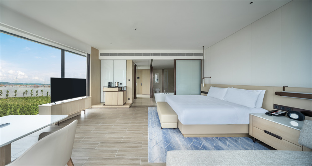 四川遂寧觀音湖圣蓮島萬(wàn)豪酒店裝修設(shè)計(jì)案例(圖12) 四川遂寧觀音湖圣蓮島萬(wàn)豪酒店裝修設(shè)計(jì)案例(圖12)