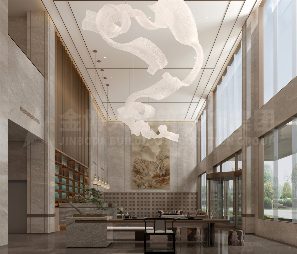 駐馬店上蔡龍鳳溫泉酒店大堂翻新改造設計(圖3) 微信圖片_20230825095750.jpg