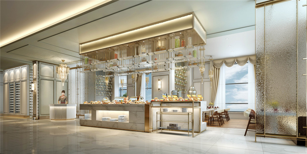 康拉德精品酒店餐廳裝修設(shè)計方案