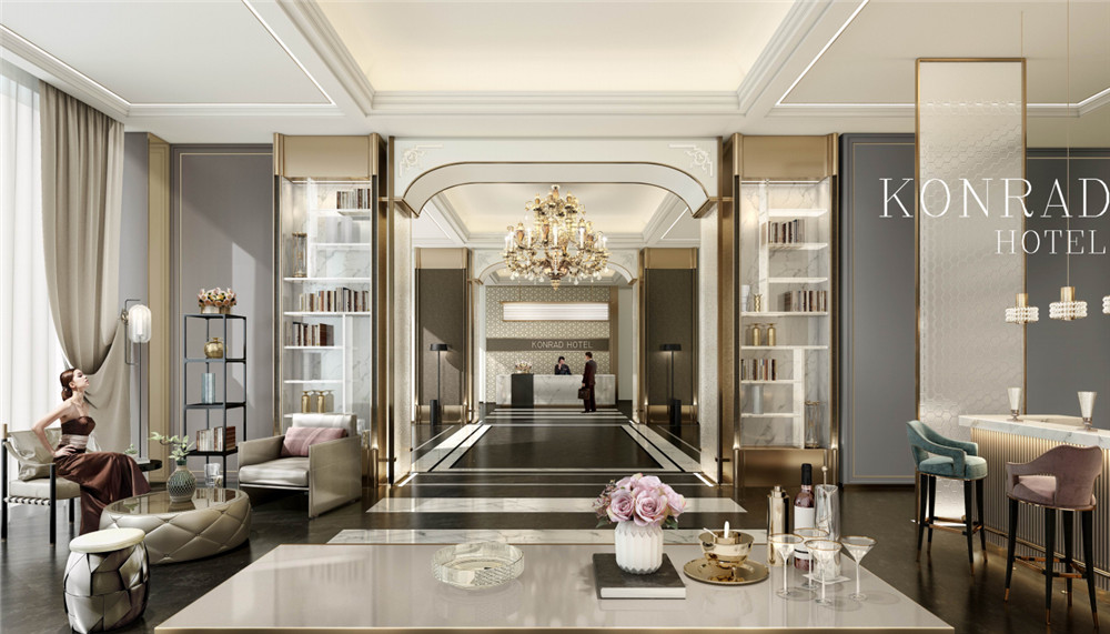 安陽(yáng)港麗商務(wù)酒店大廳裝修設(shè)計(jì)方案 安陽(yáng)港麗商務(wù)酒店大廳裝修設(shè)計(jì)方案