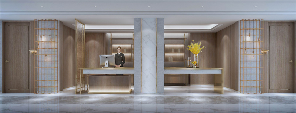 安陽(yáng)港麗商務(wù)酒店餐飲接待臺(tái)裝修設(shè)計(jì)方案 安陽(yáng)港麗商務(wù)酒店餐飲接待臺(tái)裝修設(shè)計(jì)方案