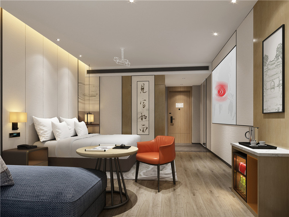 鄭州勝高承連鎖精品商務(wù)酒店大床房裝修設(shè)計(jì)方案 鄭州勝高承連鎖精品商務(wù)酒店大床房裝修設(shè)計(jì)方案