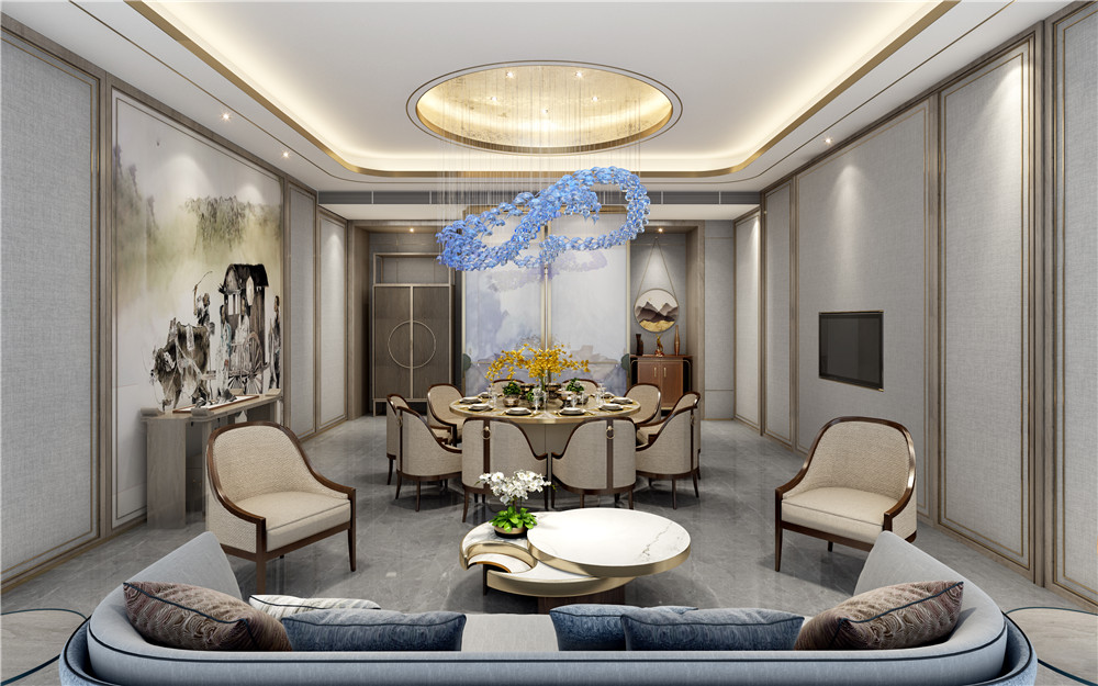 鄭州華鼎裕豪高端商務(wù)酒店中餐廳包廂裝修設(shè)計效果圖 鄭州華鼎裕豪高端商務(wù)酒店中餐廳包廂裝修設(shè)計效果圖