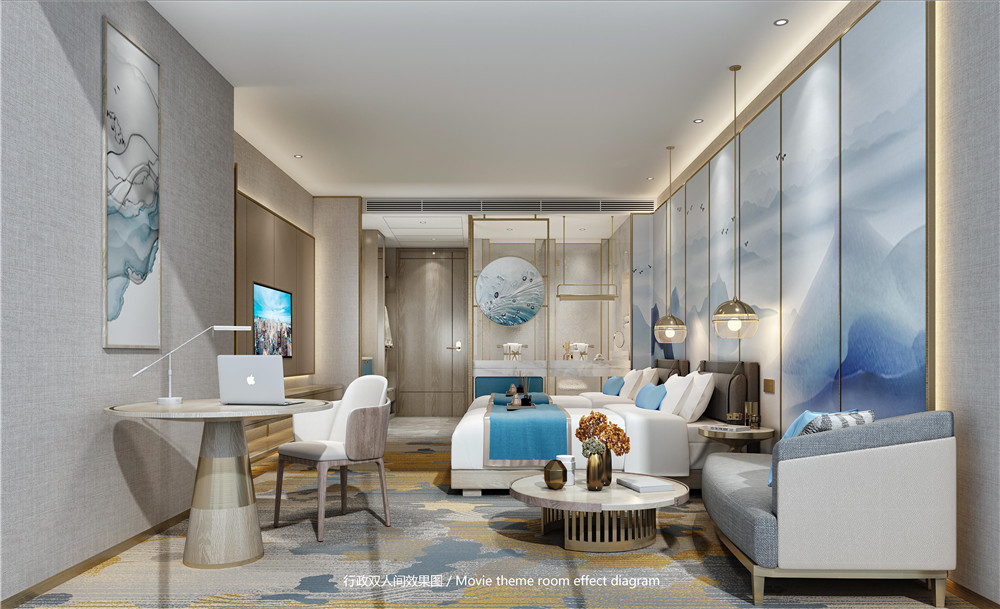 鄭州華鼎裕豪高端商務(wù)酒店客房裝修設(shè)計效果圖 鄭州華鼎裕豪高端商務(wù)酒店客房裝修設(shè)計效果圖