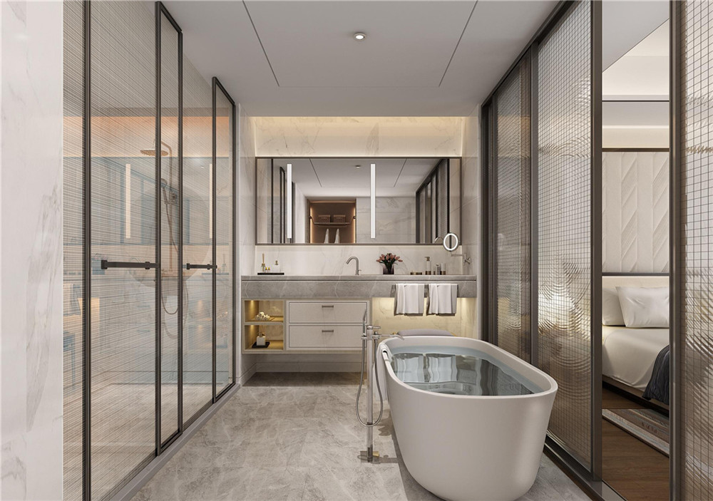 駐馬店錦曼精品商務(wù)酒店客房衛(wèi)生間裝修設(shè)計(jì)方案 駐馬店錦曼精品商務(wù)酒店客房衛(wèi)生間裝修設(shè)計(jì)方案