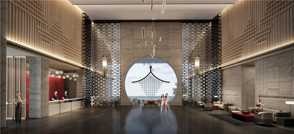 西安秦都傳奇星級酒店大堂改造設(shè)計方案 西安秦都傳奇星級酒店大堂改造設(shè)計方案