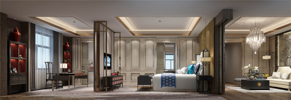 陜西華陽國際飯店五星級(jí)酒店套房裝修設(shè)計(jì)效果圖 陜西華陽國際飯店五星級(jí)酒店套房裝修設(shè)計(jì)效果圖