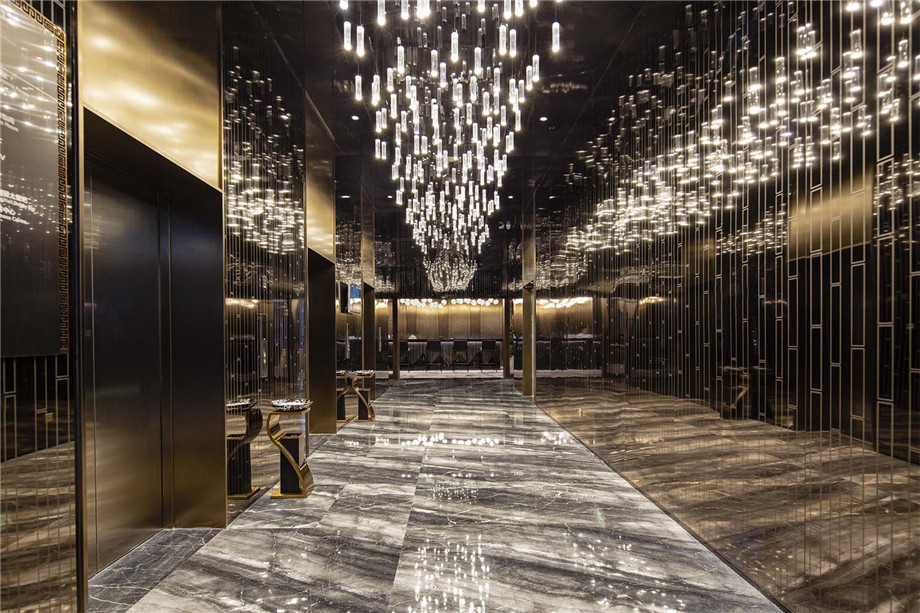 綿陽國際會議中心及高端五星級酒店裝修設計案(圖9) 綿陽國際會議中心及高端五星級酒店裝修設計案例