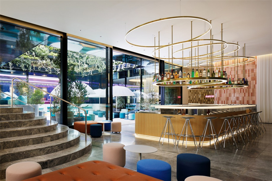 時尚潮流精品酒店設計推薦:日本大阪W酒店裝修(圖6) 時尚潮流精品酒店設計推薦:日本大阪W酒店裝修實景圖