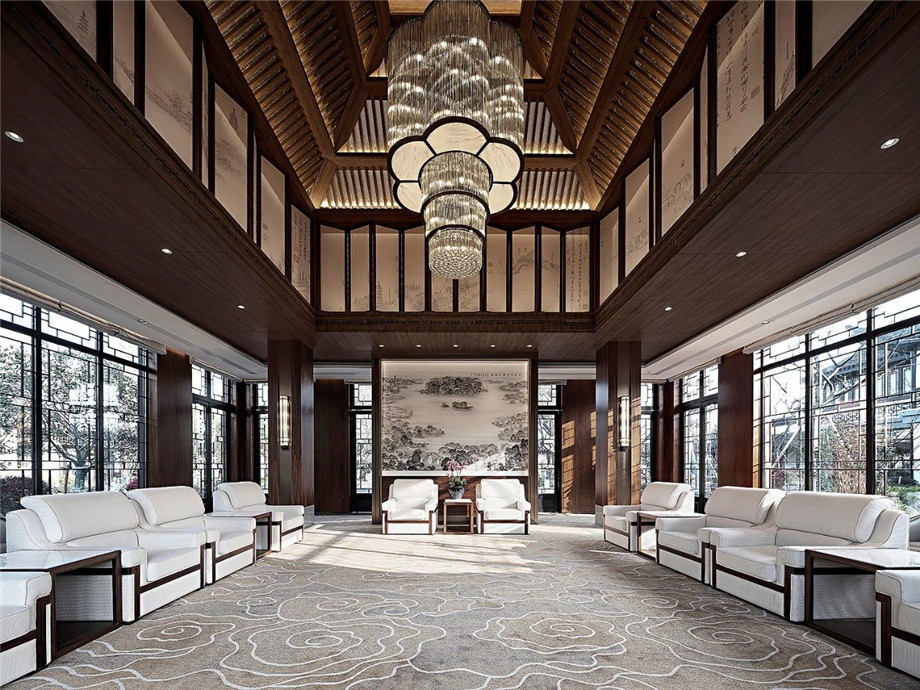 鄭州金博大推薦開元觀堂酒店翻新改造設(shè)計案例(圖6) 鄭州金博大推薦開元觀堂酒店翻新改造設(shè)計案例(圖6)