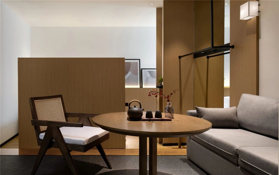 鬧中取靜的都市舊賓館改造設計案例(圖7) 鬧中取靜的都市舊賓館改造設計案例