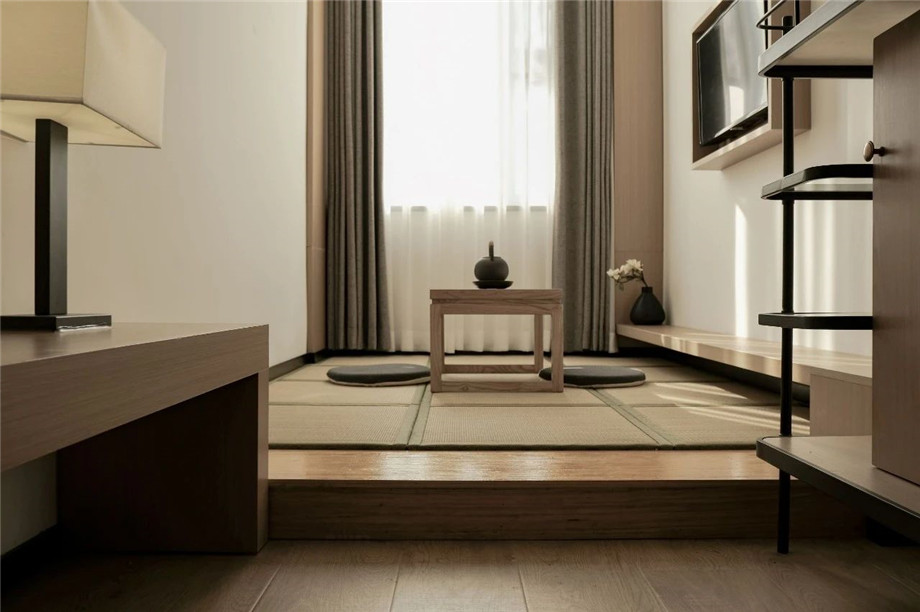 鬧中取靜的都市舊賓館改造設計案例(圖5) 鬧中取靜的都市舊賓館改造設計案例