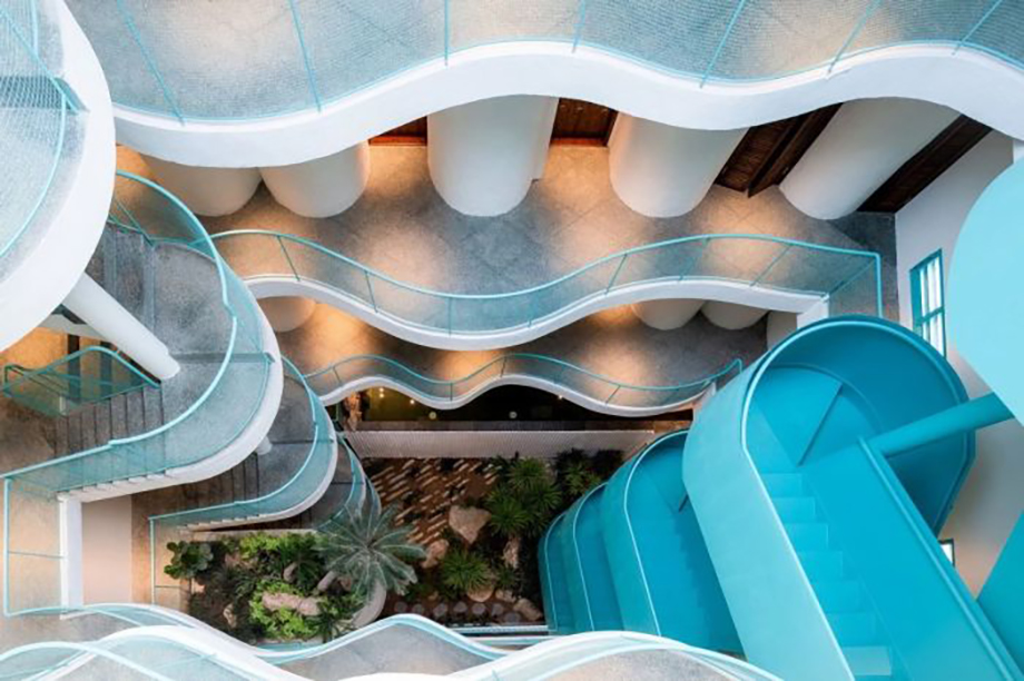 越南蒂芙尼藍酒店裝修設(shè)計案例(圖8) 越南蒂芙尼藍酒店裝修設(shè)計案例(圖8)