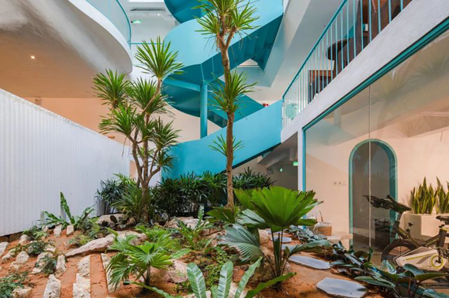 越南蒂芙尼藍酒店裝修設(shè)計案例(圖9) 越南蒂芙尼藍酒店裝修設(shè)計案例(圖9)